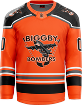Biggby Bombers Tier 3 Youth Goalie Sublimated Jersey