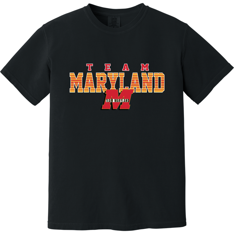 Team Maryland Heavyweight Ring Spun Tee