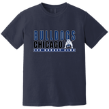 Chicago Bulldogs Heavyweight Ring Spun Tee