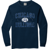 Chicago Bulldogs Heavyweight Ring Spun Long Sleeve Tee