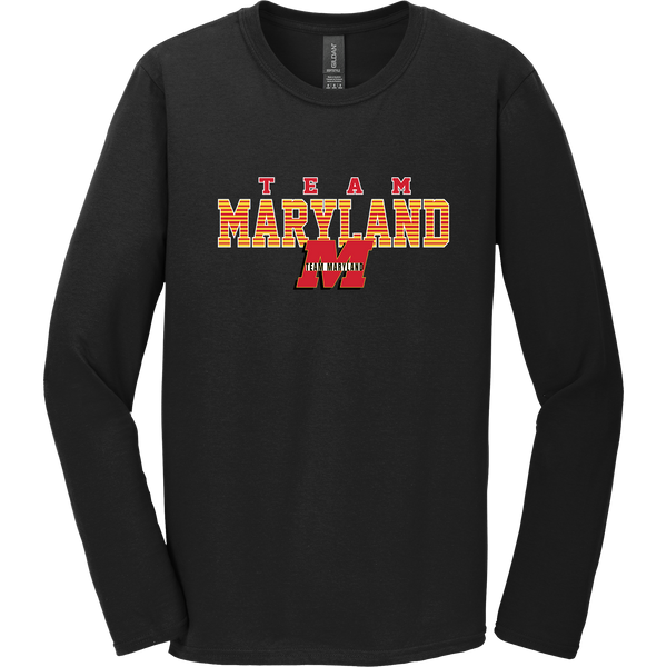 Team Maryland Softstyle Long Sleeve T-Shirt