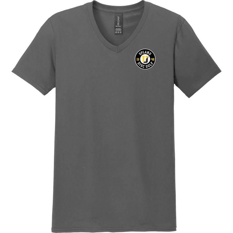 Upland Disc Golf Softstyle V-Neck T-Shirt