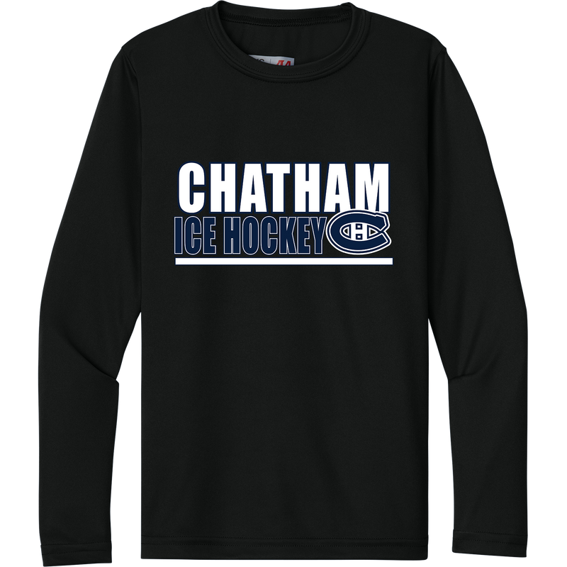 Chatham Hockey Youth Cooling Performance Long Sleeve Tee