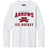 Mercer Arrows Youth Cooling Performance Long Sleeve Tee