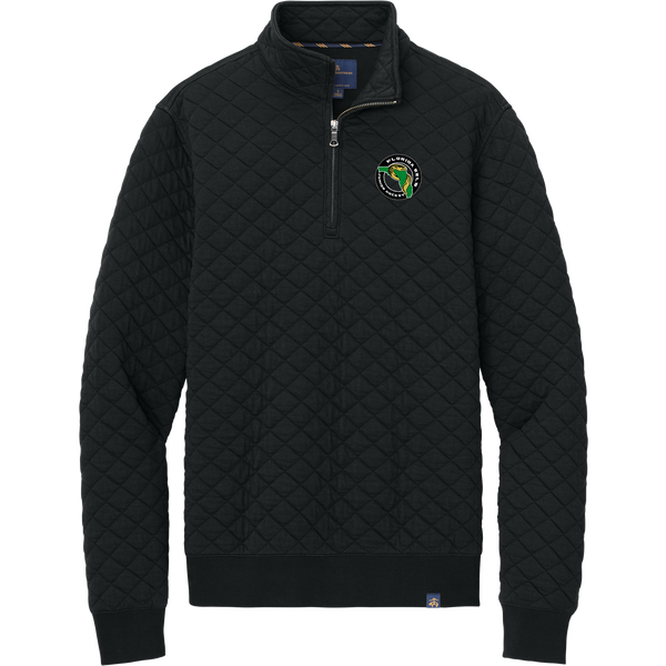 Florida Eels Brooks Brothers Diamond Quilt 1/4-Zip