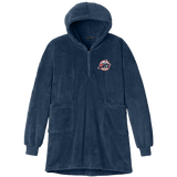Metro Jets Plush Poncho