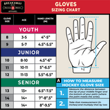 Woodbridge Wolfpack CCM 85C Custom Gloves Junior