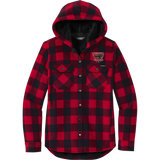 Biggby Bombers Eddie Bauer Ladies Woodland Shirt Jac