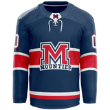 Jr. Mounties Player Jersey - Navy - Kit