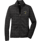 Delaware Jr. Blue Hens Ladies Sweater Fleece Jacket