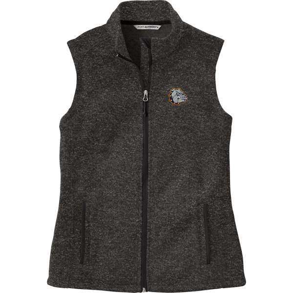 Chelsea Bulldogs Ladies Sweater Fleece Vest