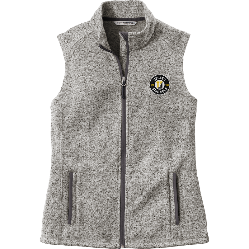 Upland Disc Golf Ladies Sweater Fleece Vest