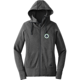 North Park Hockey New Era Ladies Tri-Blend Fleece Full-Zip Hoodie