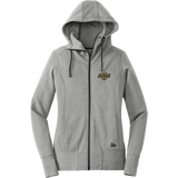 Skylands Kings New Era Ladies Tri-Blend Fleece Full-Zip Hoodie