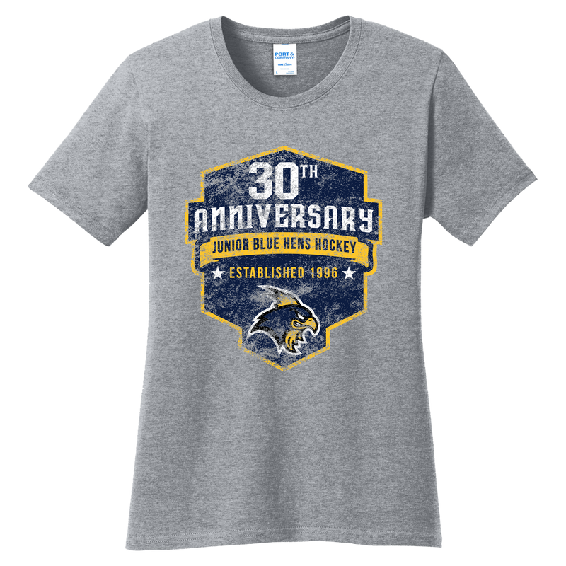 Delaware Jr. Blue Hens Women's Core Cotton Tee