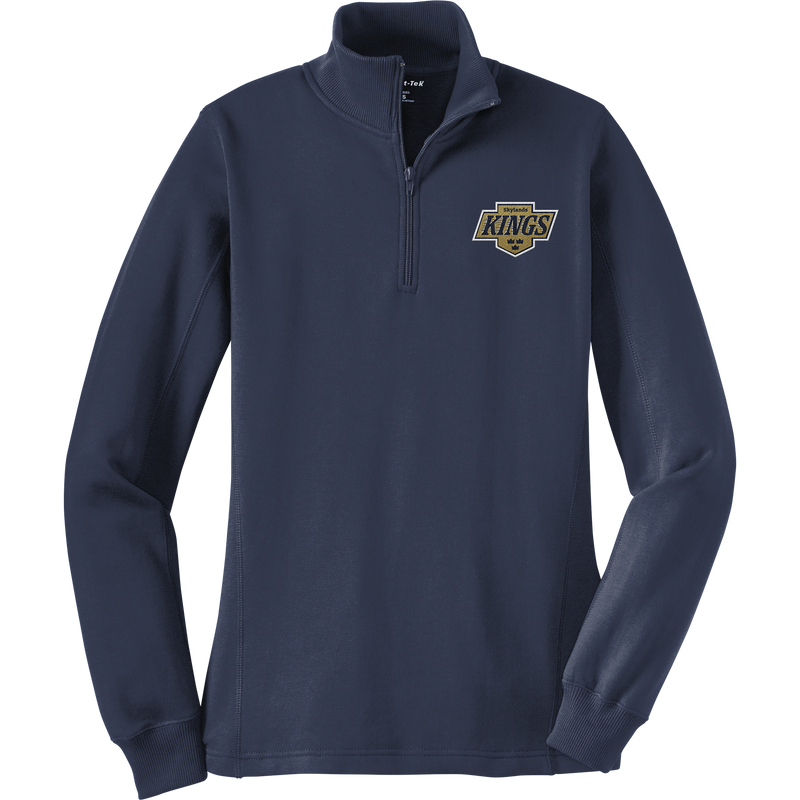 Skylands Kings Ladies 1/4-Zip Sweatshirt