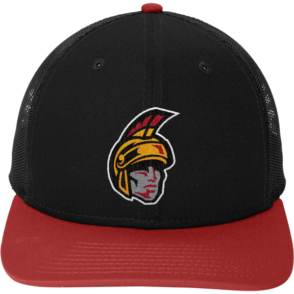 Seacoast Spartans (SPA) New Era Snapback Low Profile Trucker Cap