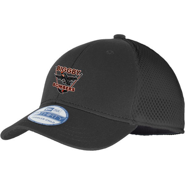 Biggby Bombers New Era Youth Stretch Mesh Cap