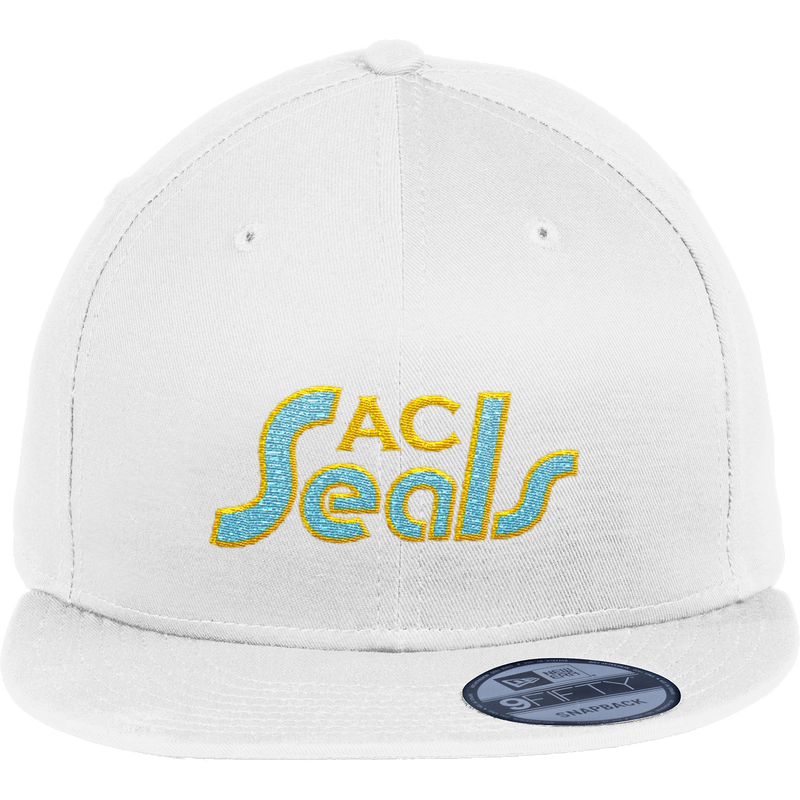 Atlantic City Seals New Era Flat Bill Snapback Cap