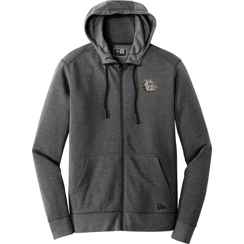 Chelsea Bulldogs New Era Tri-Blend Fleece Full-Zip Hoodie