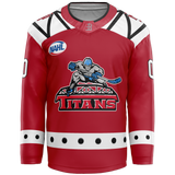 NJ Titans 2013 Player Jersey - Red - Kit