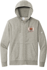 Biggby Bobcats Nike Club Fleece Sleeve Swoosh Full-Zip Hoodie