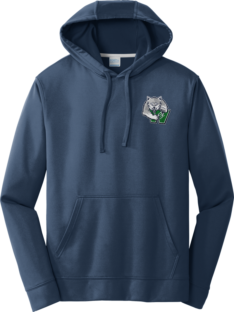 Woodbridge Wolfpack Performance Fleece Pullover Hooded Sweatshirt