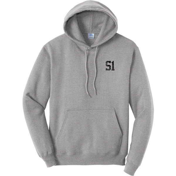 School One Elementary Adult 'Vintage' Core Fleece Pullover Hooded Sweatshirt