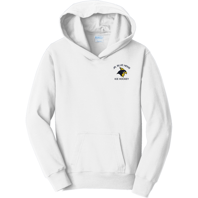 Delaware Jr. Blue Hens Youth Fan Favorite Fleece Pullover Hooded Sweatshirt
