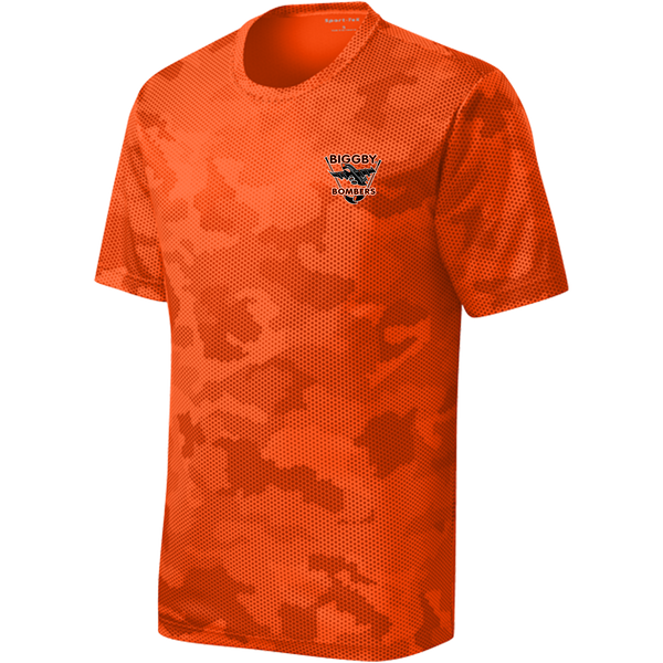 Biggby Bombers Youth CamoHex Tee